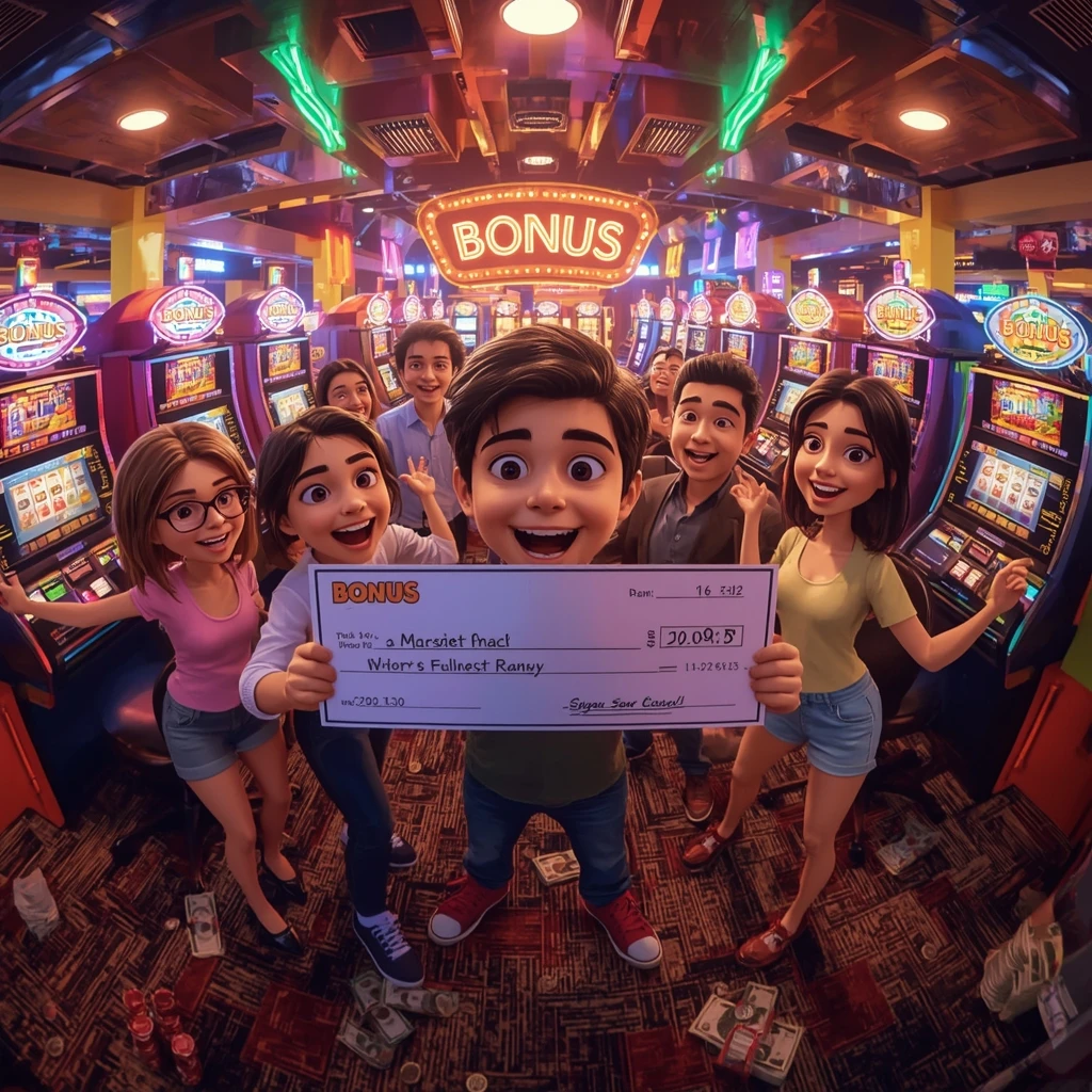 bonus in the hands of a man at WILD TORNADO CASINO