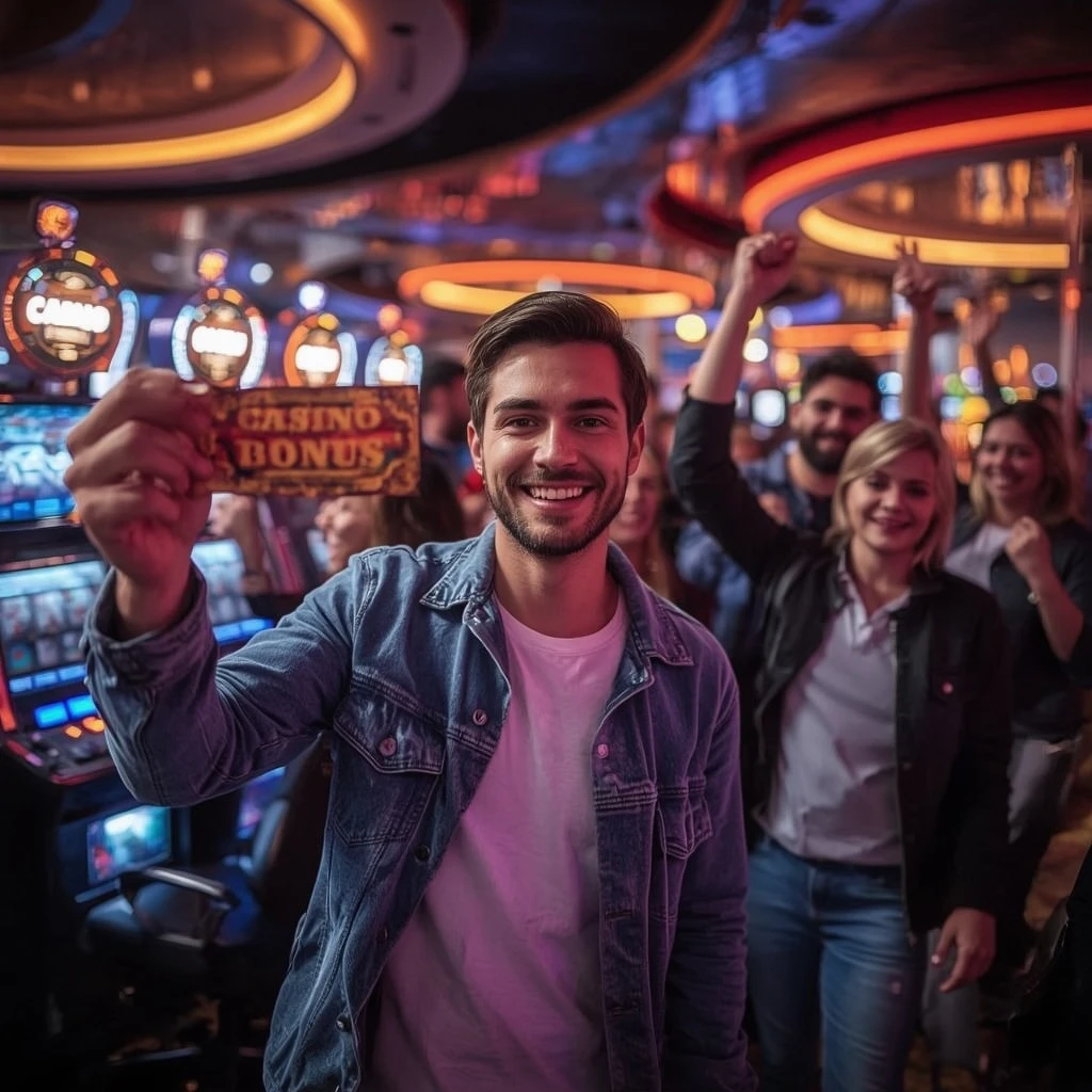 a person with a casino bonus WILD TORNADO CASINO